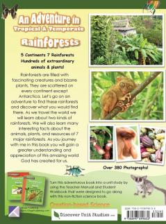 An Adventure in Tropical & Temperate Rainforests: 1 (Discover Unit Studies)