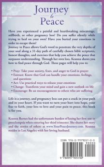 Journey to Peace: 31 Devotions Through the Grief of Miscarriage Stillbirth or Other Pregnancy Loss