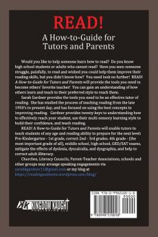 Read!: A How-to-Guide for Tutors and Parents