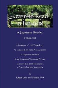Learn to Read in Japanese Volume III
