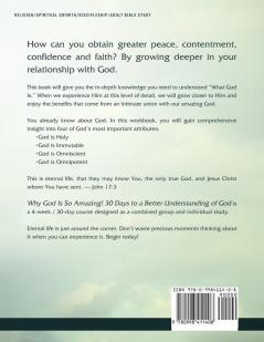 Why God Is So Amazing: 30 Days to a Better Understanding of God