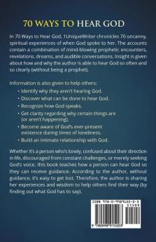 70 Ways To Hear God