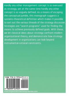 Developing Strategies: A Very Brief Introduction: 1 (Management Compact)