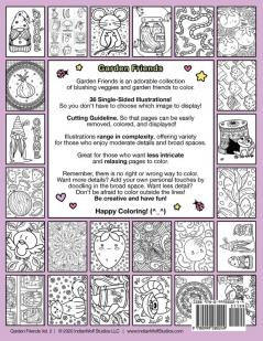 Garden Friends Volume 2: Coloring Book