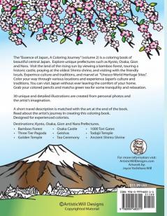 Essence of Japan: A Coloring Journey: 2