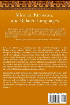 Minoan Etruscan and Related Languages: A Comparative Analysis