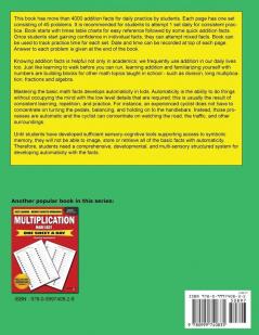 Addition Made Easy: Fast Learning - Memory Booster Workbook One Sheet A Day Practice Worksheets