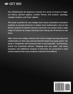 Pure Mathematics for Beginners