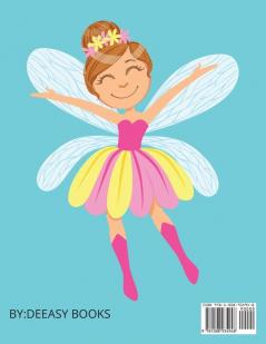 Fairy Coloring Book For Girls: Coloring& Activity Book for Kids Ages: 3-67-8