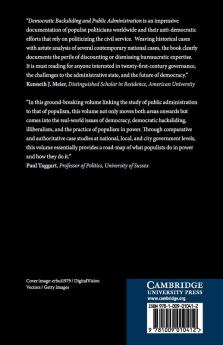 Democratic Backsliding and Public Administration