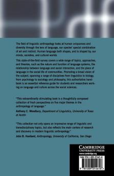 The Cambridge Handbook of Linguistic Anthropology