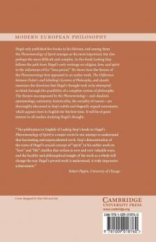 Hegel's Phenomenology of Spirit