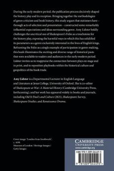 Publishing the History Play in the Time of Shakespeare