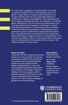 The Emergence of Geoengineering