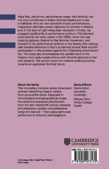 Maya Rao and Indian Feminist Theatre