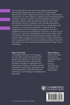 Complexity in the Phonology of Tone