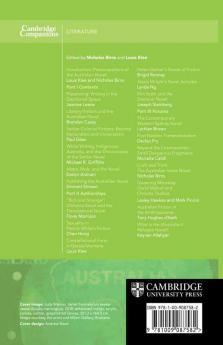 The Cambridge Companion to the Australian Novel
