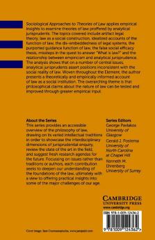 Sociological Approaches to Theories of Law