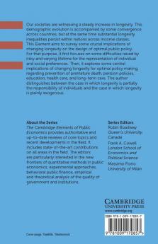 The Public Economics of Changing Longevity