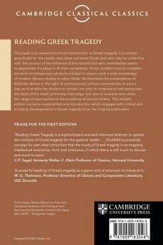 Reading Greek Tragedy