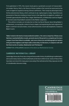 Transcendental Number Theory