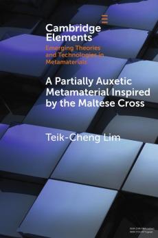 A Partially Auxetic Metamaterial Inspired by the Maltese Cross