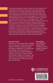 Legitimacy-Based Policing and the Promotion of Community Vitality
