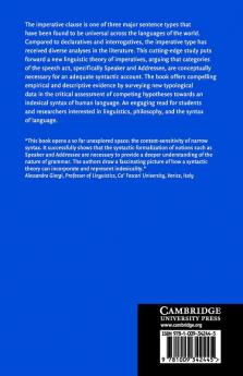 The Syntax of Imperatives
