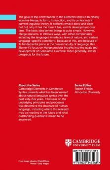 Merge and the Strong Minimalist Thesis