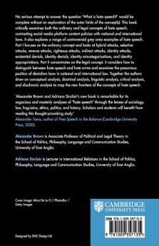 Hate Speech Frontiers
