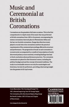 Music and Ceremonial at British Coronations
