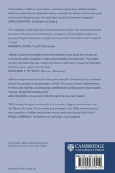 The Origins of European Integration