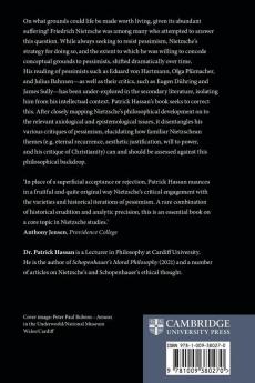 Nietzsche's Struggle against Pessimism