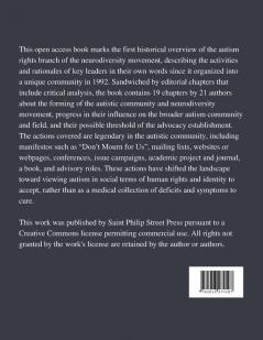 Autistic Community and the Neurodiversity Movement