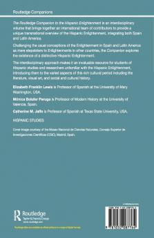 Routledge Companion to the Hispanic Enlightenment