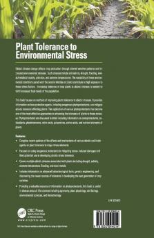 PLANT TOLERANCE TO ENVIRONMENTAL STRESS