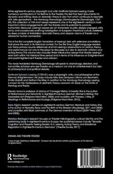 Hamburg Dramaturgy by G.E. Lessing