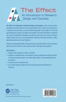 The Effect: An Introduction to Research Design and Causality