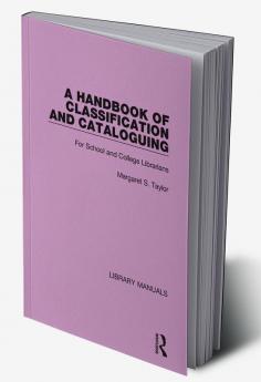 Handbook of Classification and Cataloguing