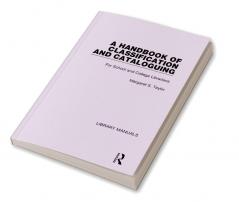 Handbook of Classification and Cataloguing
