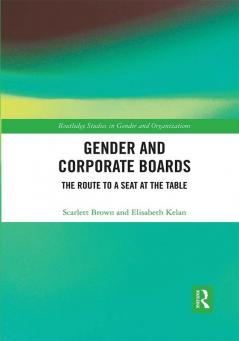 Gender and Corporate Boards