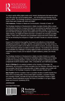 Routledge Handbook of Developments in Digital Journalism Studies