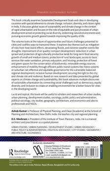 Sustainable Development Goals and Indian Cities