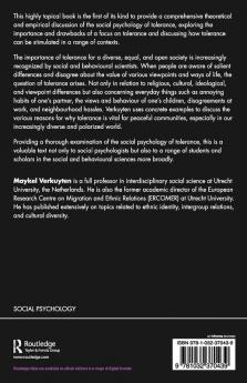 Social Psychology of Tolerance