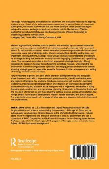 Strategic Policy Design