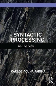 Syntactic Processing