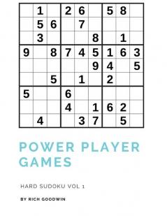 Power Player Games Hard Sudoku Vol 1