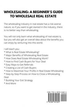 Wholesaling: A Beginner's Guide to Wholesale Real Estate