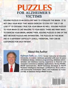 Puzzles for Alzheimer's Victims