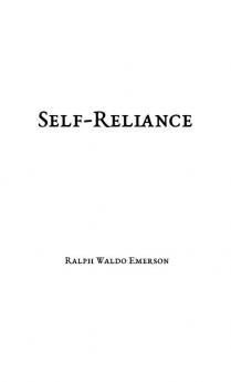 Self-Reliance